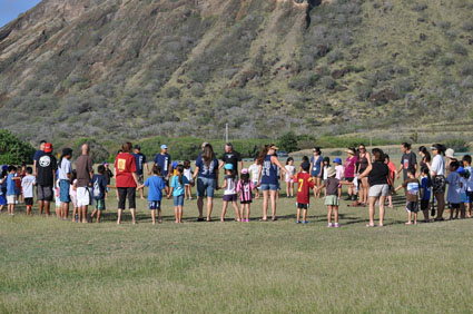 Kamehameha Elementary studens