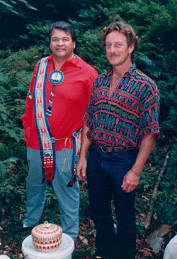 Jake Swamp and John Stokes