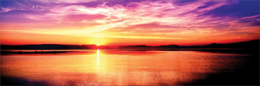 Sunset on the Sea of Galilee, Israel